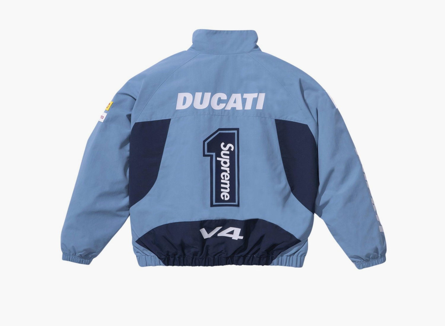 Supreme x Ducati Track Jacket "Light Blue" 