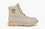 Timberland Paninara Collarless 6 Inch Wide Fit Waterproof Boots "Light Grey Nubuck" WMNS 