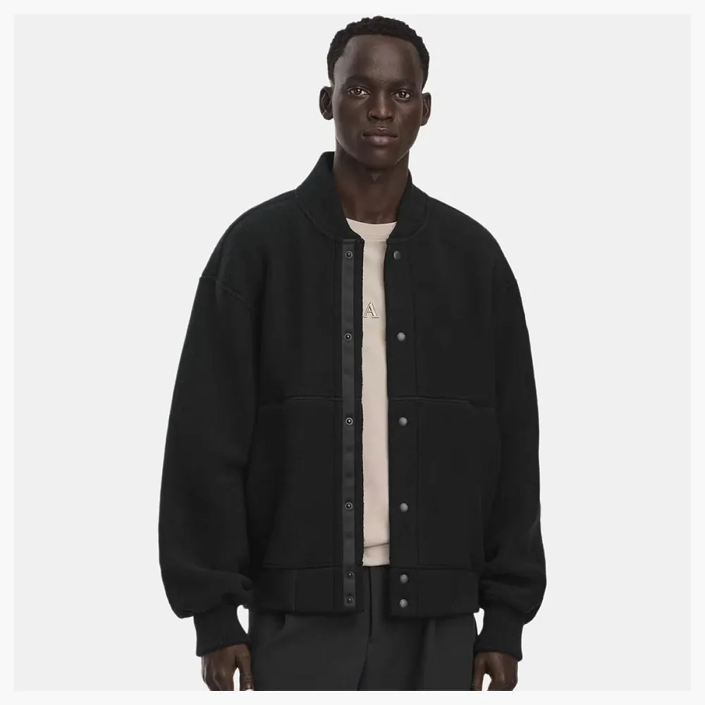 Canada Goose Hudson Fleece Bomber Black Label Black