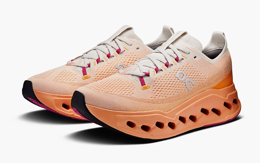 On Cloudsurfer Max Pearl Tangerine