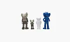 Kaws Family Vinyl Figures Brown Blue White