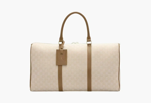 Jordan Monogram Duffle Bag(40L) Coconut Milk 