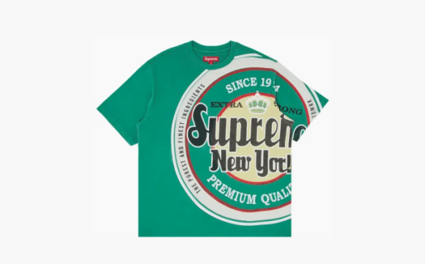 Supreme Lager Short-Sleeve Top Green 