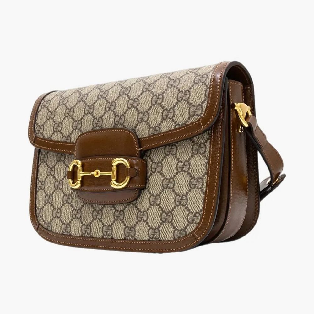 Gucci Horsebit 1955 Mini Bag Beige/Brown