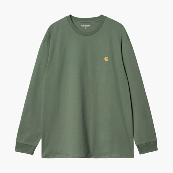 Carhartt WIP SS24 creen LS Chase T-Shirt LOGO T 