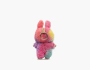 Pop Mart Labubu The Monsters Macaron Heatbeat Vinyl Face Pendant Keychain 