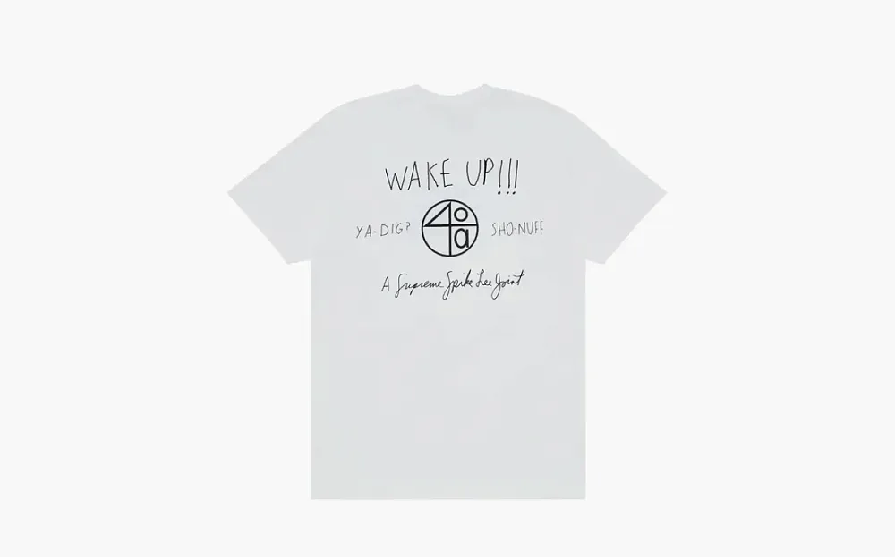 Supreme x 40 Acres Spike Tee White