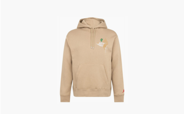 Travis Scott Cactus Jack x Jordan Pullover Hoodie Khaki / University Red  Travis Scott Cactus Jack x Jordan Pullover Hoodie Khaki / University Red