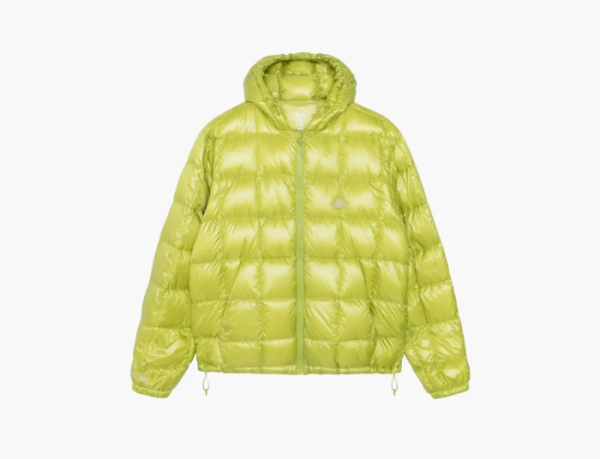 Stussy Midweight Hooded Puffer Lime 