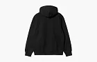 Carhartt WIP Hooded Sweatshirt Black Tonal Logo