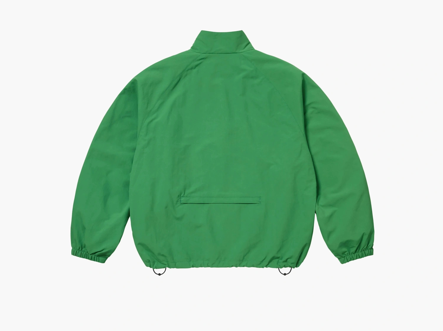 Supreme Contrast Zip Track Jacket Green 