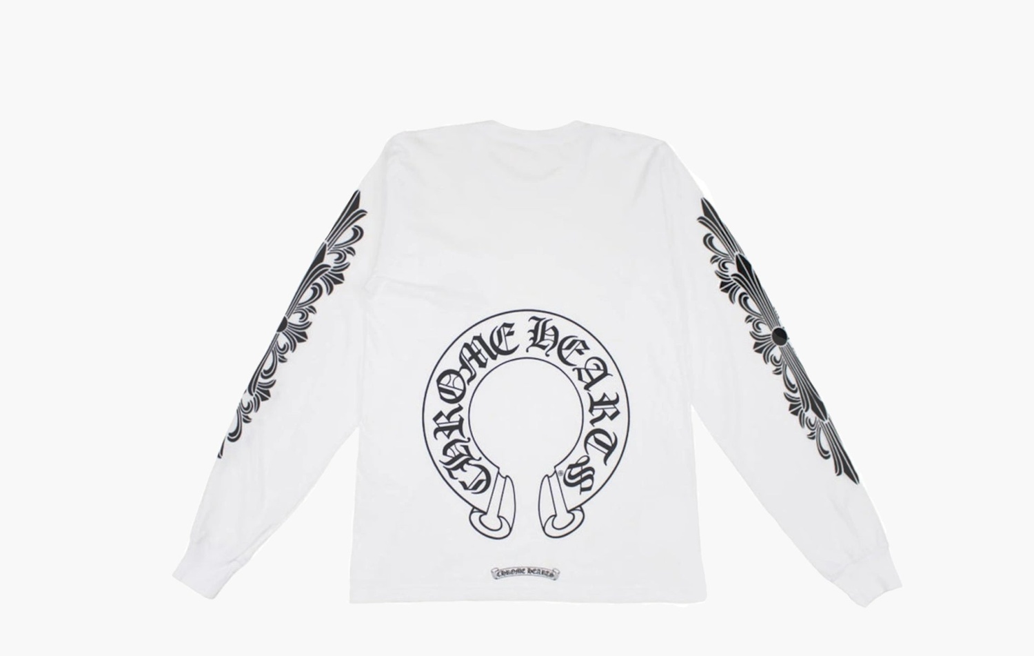 Chrome Hearts Floral Horseshoe L/S T-shirt "White" 