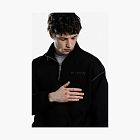 WYSION ZIP SWEATSHIRT ONYX BLACK