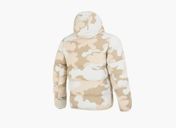 Nike Therma-Fit Puffer Jacket Beige Camo 