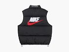 Supreme x Nike Denim Puffer Vest Black