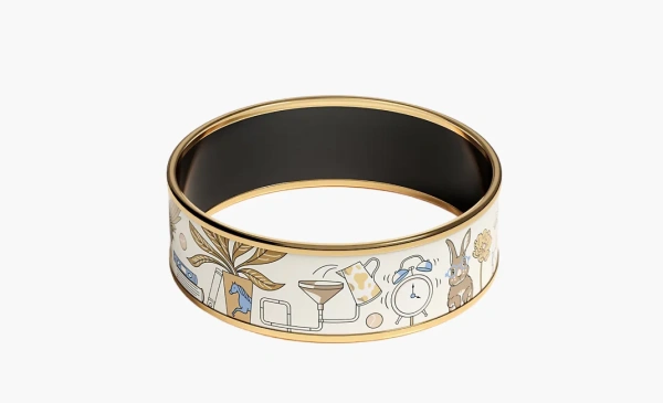 Hermès Tea for Two bangle Unisex Multicolor 