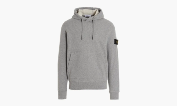 Stone Island Garment Dyed Hoodie Grey 