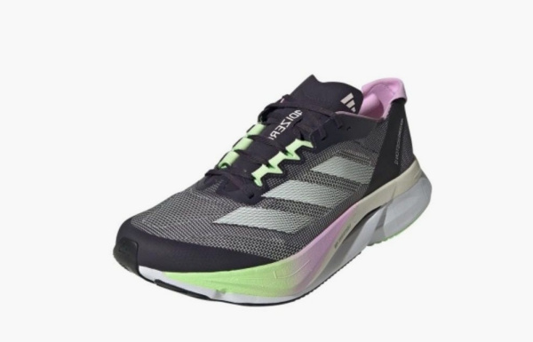Adidas Adizero Boston 12 Black Green Spark 