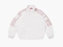 Supreme Spellout Embroidered Track Jacket  White 