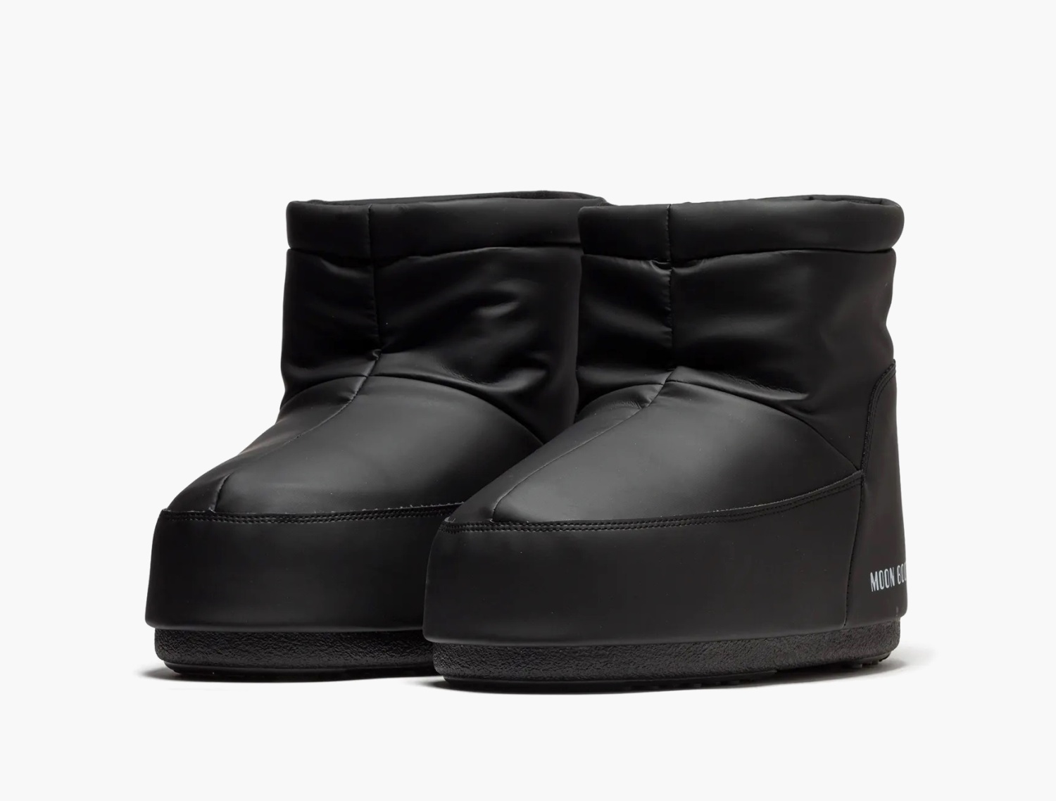 Moon Boot No Lace Rubber Boot "Black" 