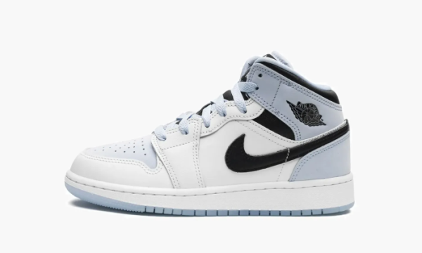 Air Jordan 1 Mid SE GS Ice Blue 