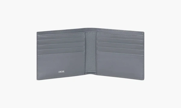 Dior Bifold Wallet Deep Gray  