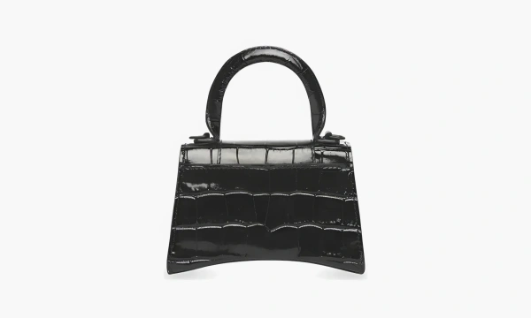 Balenciaga Hourglass Handbag Black 