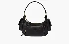 Miu Miu Leather Pocket Bag Black