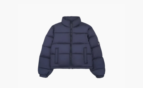 Sporty & Rich Crown LA Puffer Jacket Navy 
