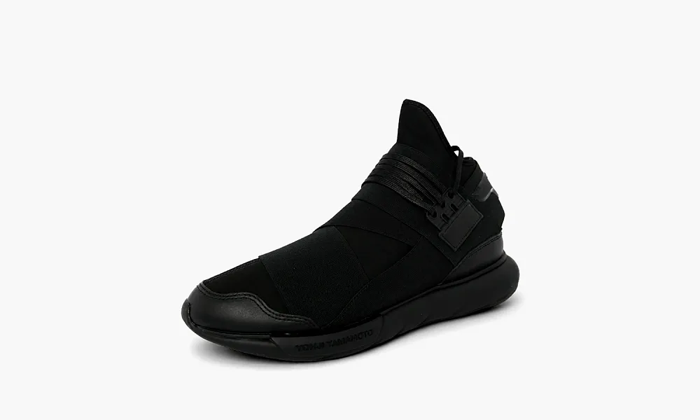 Y-3 Qasa High Triple Black