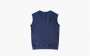 Sporty & Rich Serif Logo Knit Vest "Navy/White" 