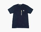 Carhartt K87 Heavyweight Striped Pocket T-Shirt Navy