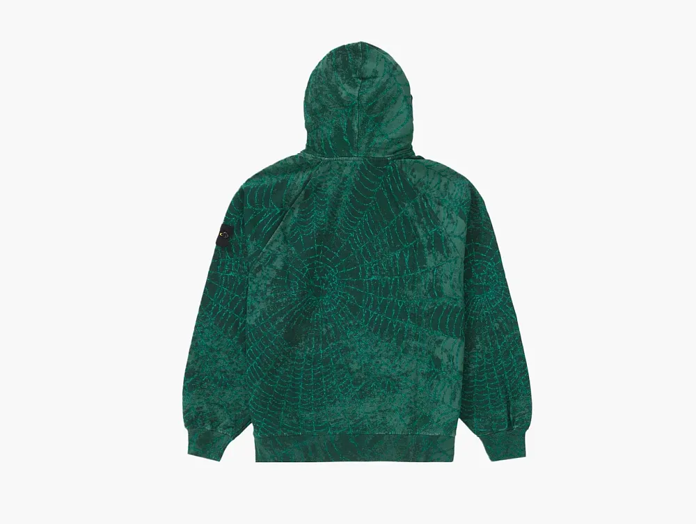 Supreme x Stone Island Hooded Sweatshirt Dark Green