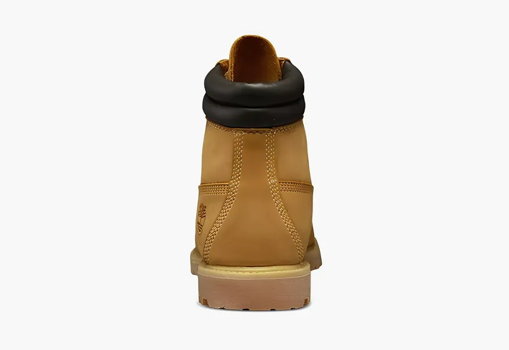 Timberland 6 Inch Classic Waterproof Wide Fit Boots Wheat Nubuck