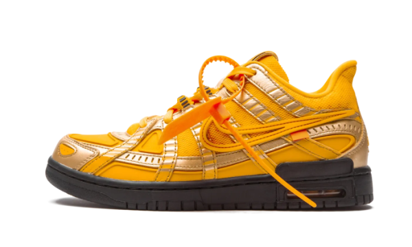 Nike Air Rubber Dunk Off-white- University Gold 