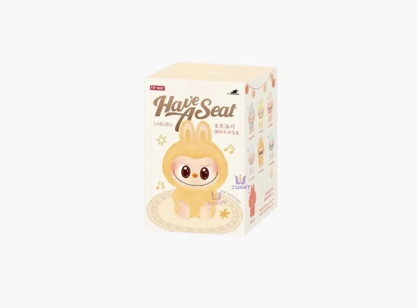 Pop Mart Labubu The Monsters Have a Seat Vinyl Plush Blind Box  Pop Mart Labubu The Monsters Have a Seat Vinyl Plush Blind Box