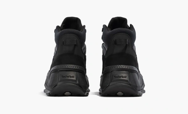 Timberland Turbo Low Hiking Sneaker Black Nubuck 