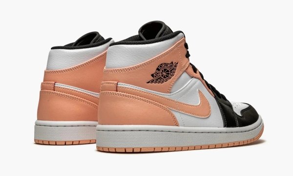 Air Jordan 1 Mid Crimson Tint Toe 
