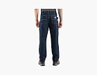 Carhartt 103890 RUGGED FLEX HEAVYWEIGHT DOUBLE-FRONT UTILITY LOGGER JEAN RELAXED FIT BLUE