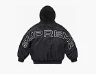 Supreme Hooded Stadium Jacket Black