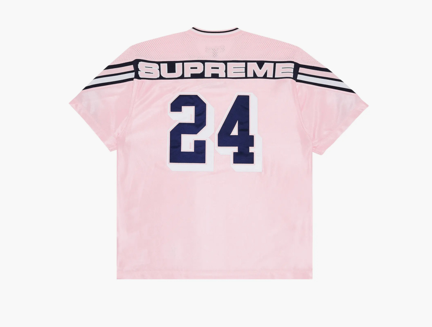 Supreme Jacquard Rib Football Jersey "Pink" 