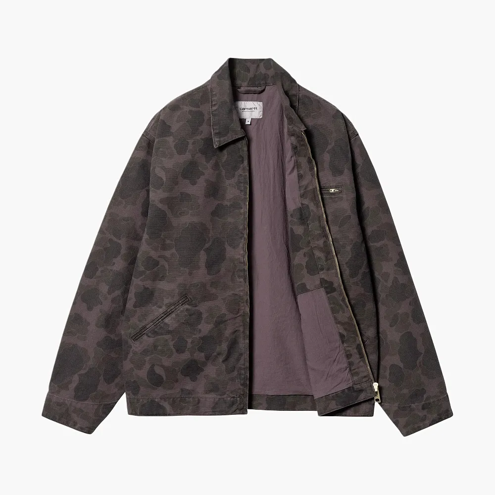 Carhartt WIP Duck Detroit Jacket Brown Camo
