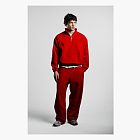 WYSION ZIP SWEATSHIRT CARMINE RED