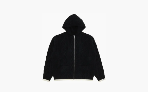 Supreme x Goodenough Zip Up Hooded Sweater Black 