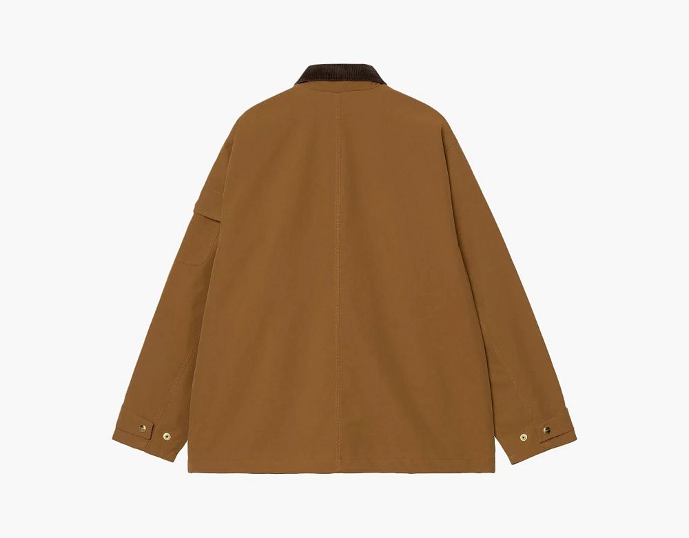 Carhartt WIP Clapton Jacket Brown