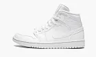 Air Jordan 1 Mid WMNS Triple White Patent Leather