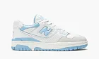 New Balance 550 White Blue Haze Rain Cloud