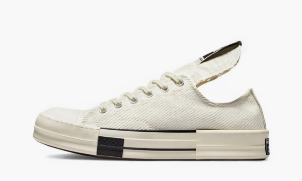 Rick Owens X Converse Drkshdw Drkstar Chuck Taylor All-star 70 Ox White