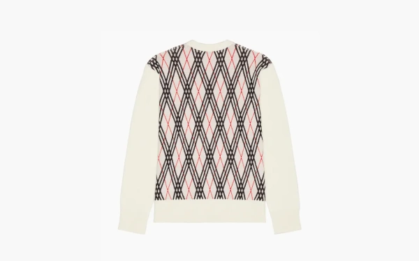 Burberry Ranger Crewneck Sweater Chalk White 