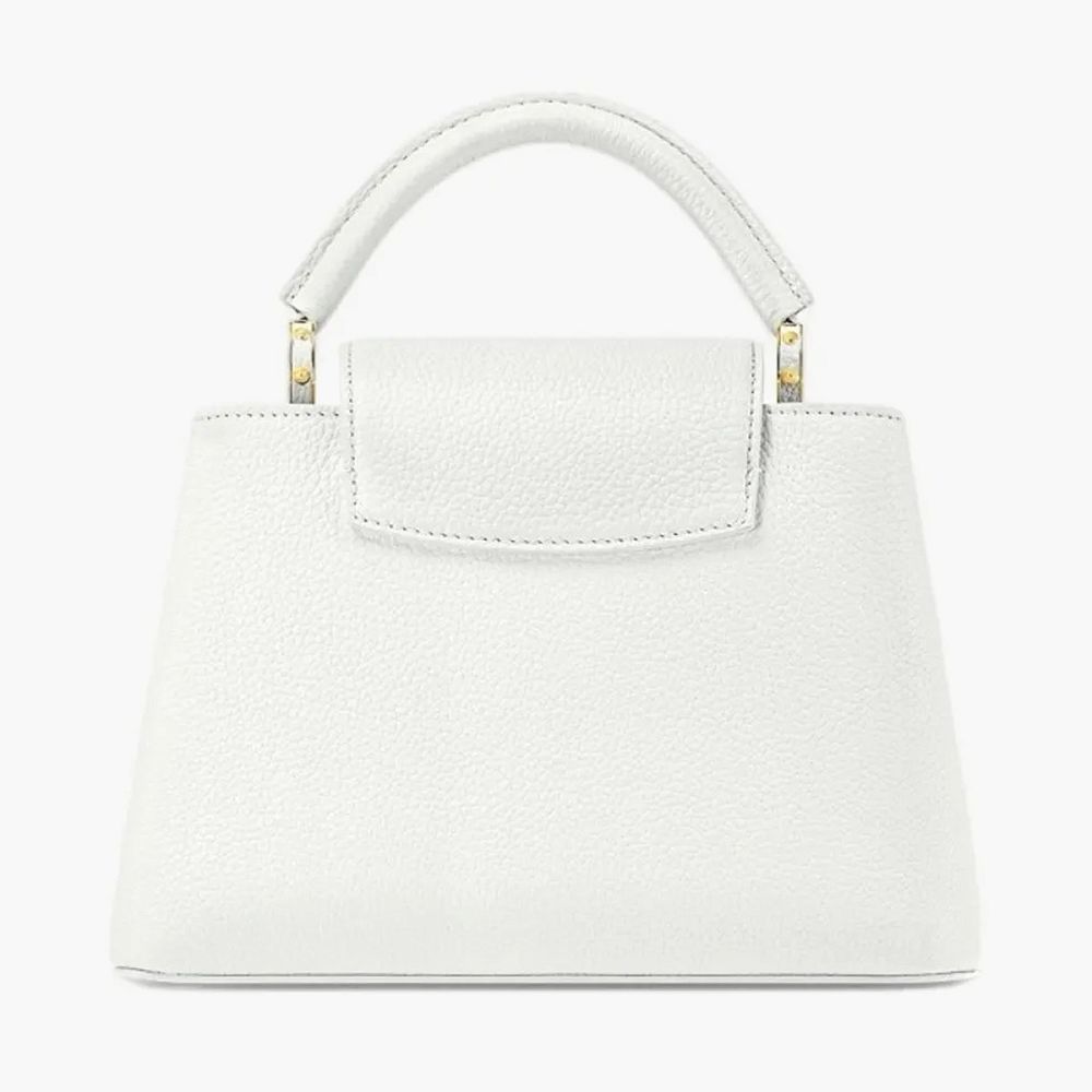 Louis Vuitton Capucines BB Taurillion Leather Snow